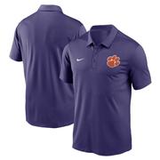 Clemson Nike Lockup Franchise Polo